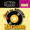 Off the Record Karaoke - Handprints on the Wall (In the Style of Kenny Rogers) [Karaoke Version] - Single